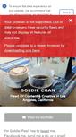 Mobile Screenshot of goldiechan.com